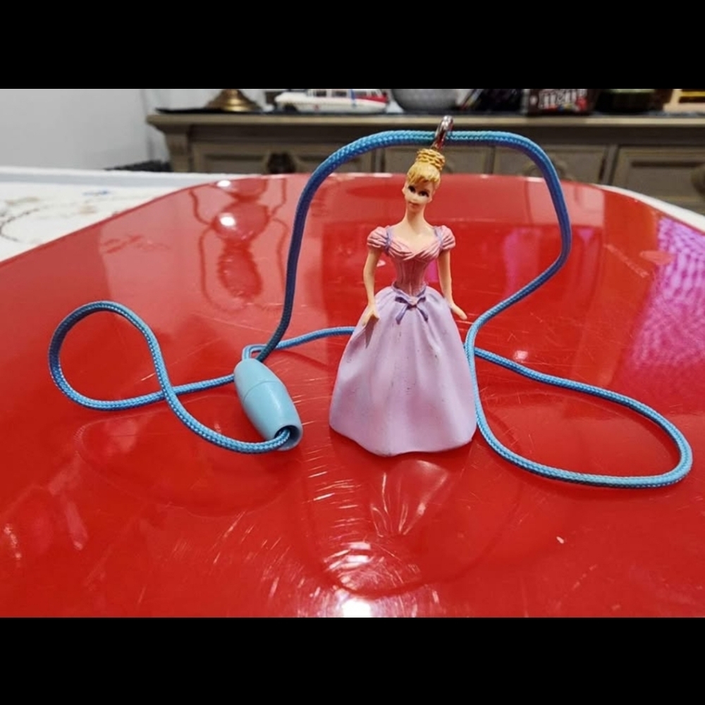 Vintage Barbie party favor figurine pendant 2000